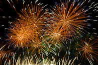 pexels-photo-31210632-31210632-2 Colorful fireworks exploding against a dark night sky creating a dazzling spectacle.